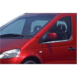 Нижні молдинги стекол (2 шт., нерж.) Mercedes Vaneo W414