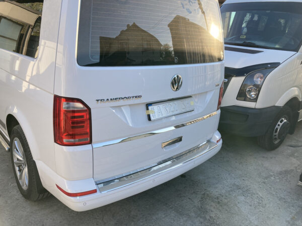 Планка під номером (нерж) Carmos - Турецька сталь Volkswagen T6 2015↗, 2019↗ рр.