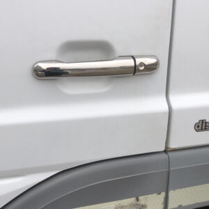 Накладки на ручки (2 шт, нерж) Carmos Mercedes Atego