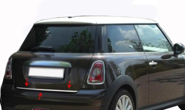 Кромка багажника (нерж.) COOPER, CLUBMAN, COUNTRYMAN