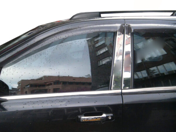 Хром на стійки (6 шт, нерж) Kia Sorento 2002-2009 рр.