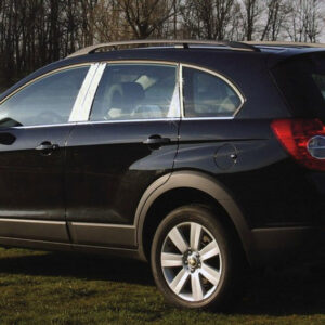 Накладки на стійки (нерж.) Chevrolet Captiva 2006-2019рр.