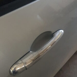 Накладки на ручки (4 шт нерж) Carmos Nissan Primera P12 з 2003 року