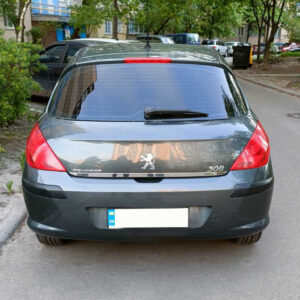 Кромка багажника (нерж.) Peugeot 308 2007-2013 рр