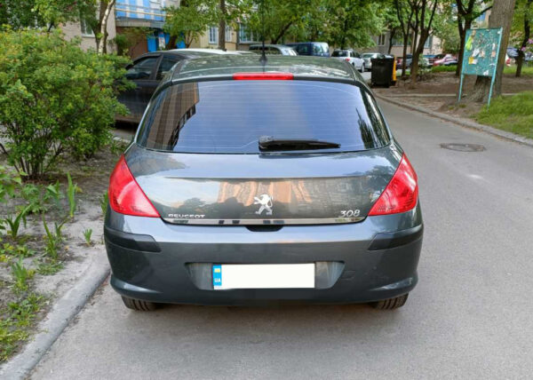 Кромка багажника (нерж.) Peugeot 308 2007-2013 рр