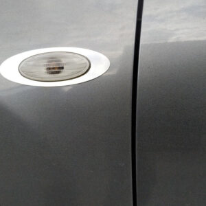 Обведення поворотника (2 шт, нерж) Nissan Qashqai 2010-2014рр.