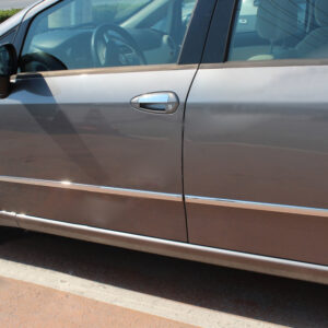 Молдинг дверний (4 шт., нерж.) Fiat Linea 2006-2018 рр.
