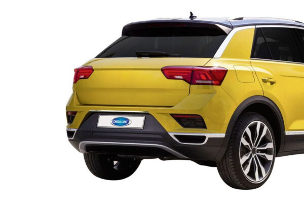 Накладка над номером (OmsaLine нерж) Volkswagen T-Roc