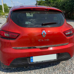 Кромка багажника (HB, нерж) Renault Clio IV 2012-2019 рр.