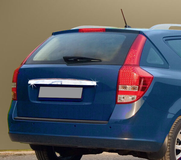 Планка над номером (SW, нерж) Kia Ceed 2007-2012 рр.