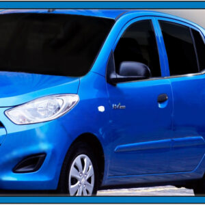 Окантовка вікон (6 шт, нерж.) Hyundai I-10 2008-2013 рр.