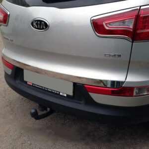 Кромка багажника (нерж.) Carmos - Турецька сталь Kia Sportage 2010-2015 рр.