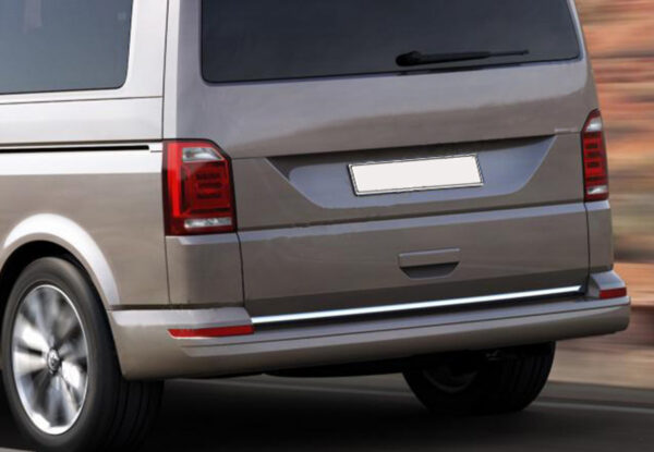 Кромка багажника (нерж) OmsaLine - Італійська нержавійка Volkswagen T6 2015↗, 2019↗ рр.
