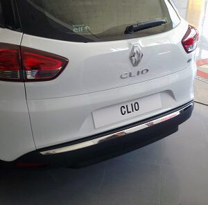 Кромка бампера (SW, нерж) Renault Clio IV 2012-2019 рр.
