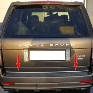 Кромка багажника (нерж.) Range Rover III L322 2002-2012рр.