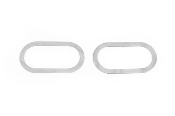 Хром накладки на поворотники (2 шт., нерж) Volkswagen T5 Caravelle 2004-2010 років.