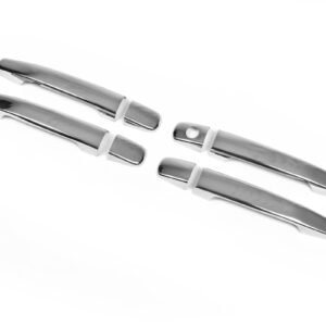 Накладки на ручки (4 шт нерж) Carmos Mercedes E-сlass W210 1995-2002