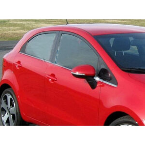 Окантовка вікон (нерж.) Kia Rio 2012-2017 рр.