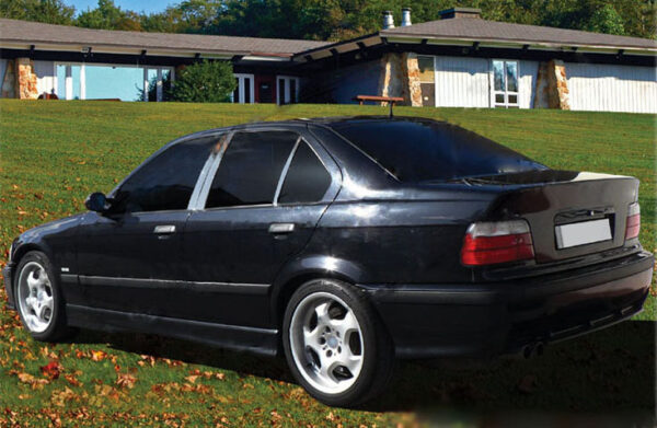 Хром на стійки (нерж.) BMW 3 серія E-36 1990-2000 років.