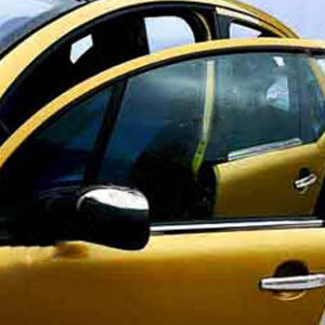 Зовнішня окантовка стекол (нерж.) Citroen C-3 2002-2010 рр.