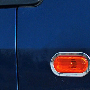 Обведення поворотника (2 шт., Нерж) Ford Fiesta 2002-2008 рр.