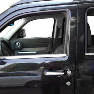 Молдинг скла (нерж) Dodge Nitro 2007↗ рр.