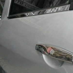 Накладки на ручки (4 шт нерж.) Carmos Renault Sandero 2007-2013