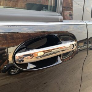 Накладки на ручки (4 шт нерж.) Без чіпа Carmos Mercedes Vito/V W447 з 2014 року