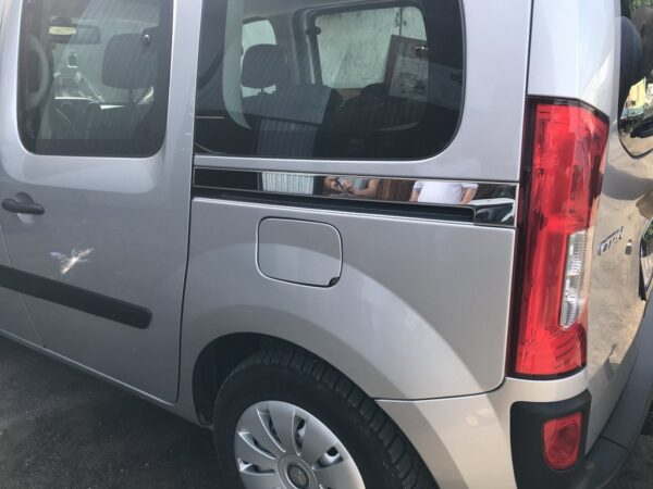 Молдинг зсувних дверей (2 шт, нерж) Mercedes Citan 2013↗ рр.