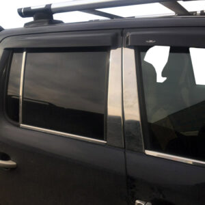 Молдинги дверних стійок (6 шт, нерж) Volkswagen Amarok 2010-2022 рр.
