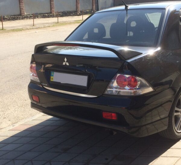 Кромка багажника (нерж.) Mitsubishi Lancer 9 2004-2008 рр.