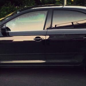 Окантовка вікон (4 шт., нерж.) Skoda Rapid 2012↗ рр.