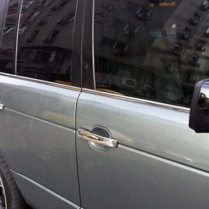 Окантовка стекол (6 шт, нерж) Range Rover III L322 2002-2012рр.