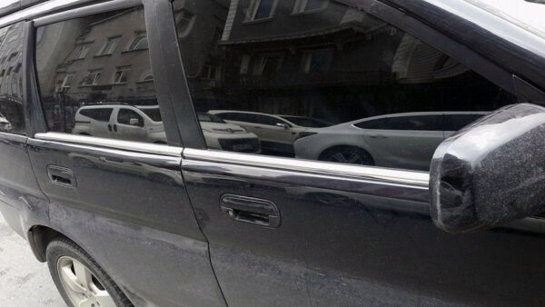 Молдинг стекол (4 шт, нерж) Honda HR-V 1998-2006 рр.