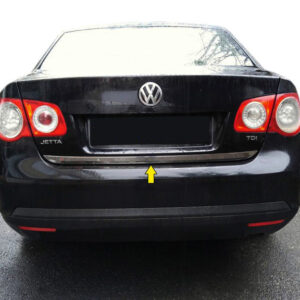 Кромка багажника (нерж) Carmos - Турецька сталь Volkswagen Jetta 2006-2011 рр.
