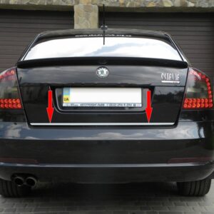 Кромка багажника (нерж.) Ліфтбек Skoda Octavia II A5 2010-2013рр.