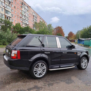 Молдинг на дверні стійки (нерж) Range Rover Sport 2005-2013рр.