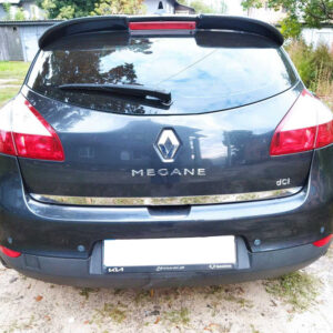 Кромка багажника (HB, нерж.) Renault Megane III 2009-2016 рр.