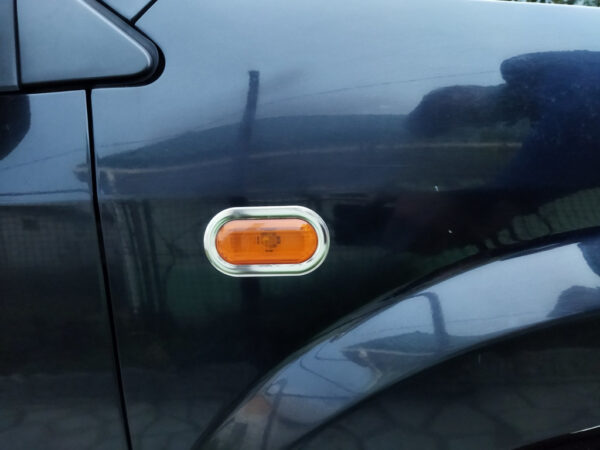 Обведення поворотника (2 шт., Нерж) Ford Fusion 2002-2009 рр.