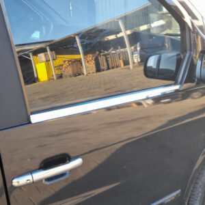 Окантовка скла (2 шт, нерж) Mercedes Vito W638 1996-2003 років.