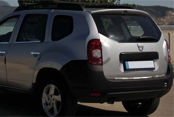 Кромка багажника (нерж.) Carmos - турецька сталь Renault Duster 2008-2017 рр.