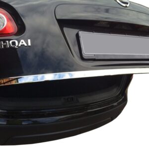 Накладка кромки багажника (нерж.) Carmos - Турецька сталь Nissan Qashqai 2007-2010 рр.