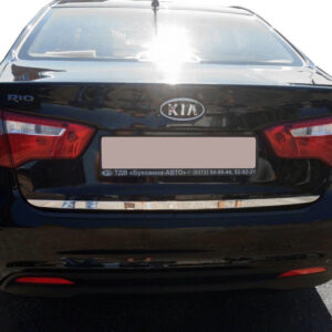 Кромка багажника (нерж.) Kia Rio 2012-2017 рр.