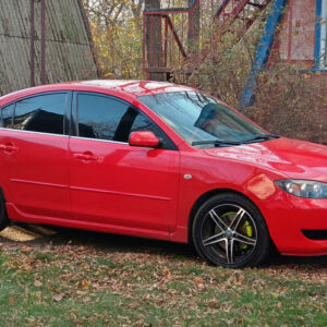 Окантовка вікон (4 шт, нерж) Седан Mazda 3 2003-2009 рр.