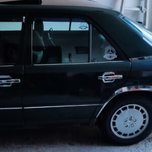 Окантовка вікон (4 шт, нерж) Mercedes E-сlass W124 1984-1997 рр.