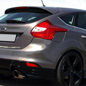 Кромка багажника 2011-2014 (Хетчбек, нерж) Ford Focus III 2011-2017 рр.