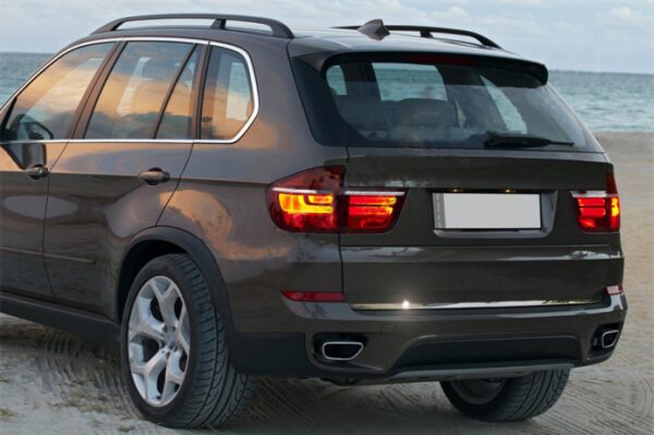 Кромка багажника (нерж) BMW X5 E-70 2007-2013рр.