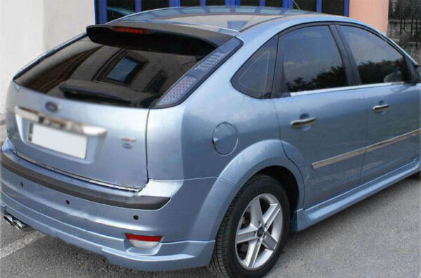 Кромка багажника (HB, нерж.) Ford Focus II 2005-2008 рр.