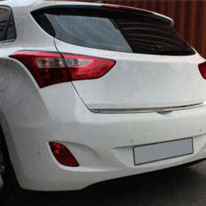 Кромка багажника (HB, нерж) Hyundai I-30 2012-2017 рр.