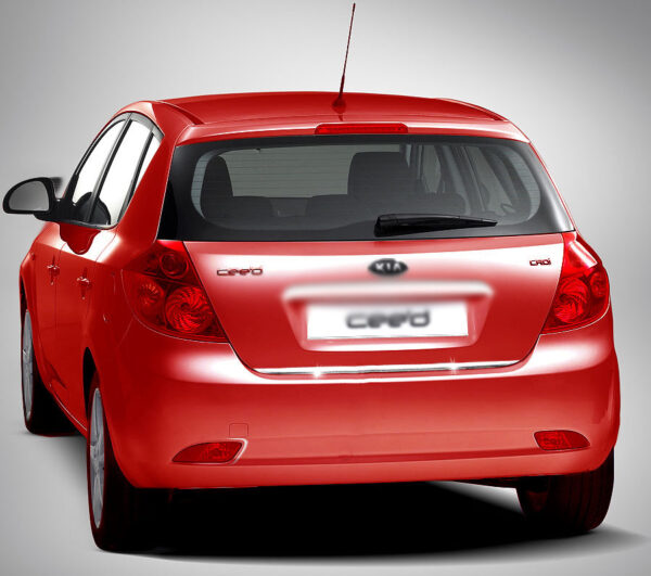 Кромка багажника (HB, нерж.) Kia Ceed 2007-2012 рр.